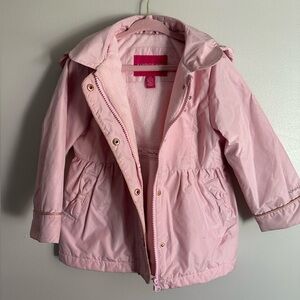 London Fog Light Pink Kids Raincoat